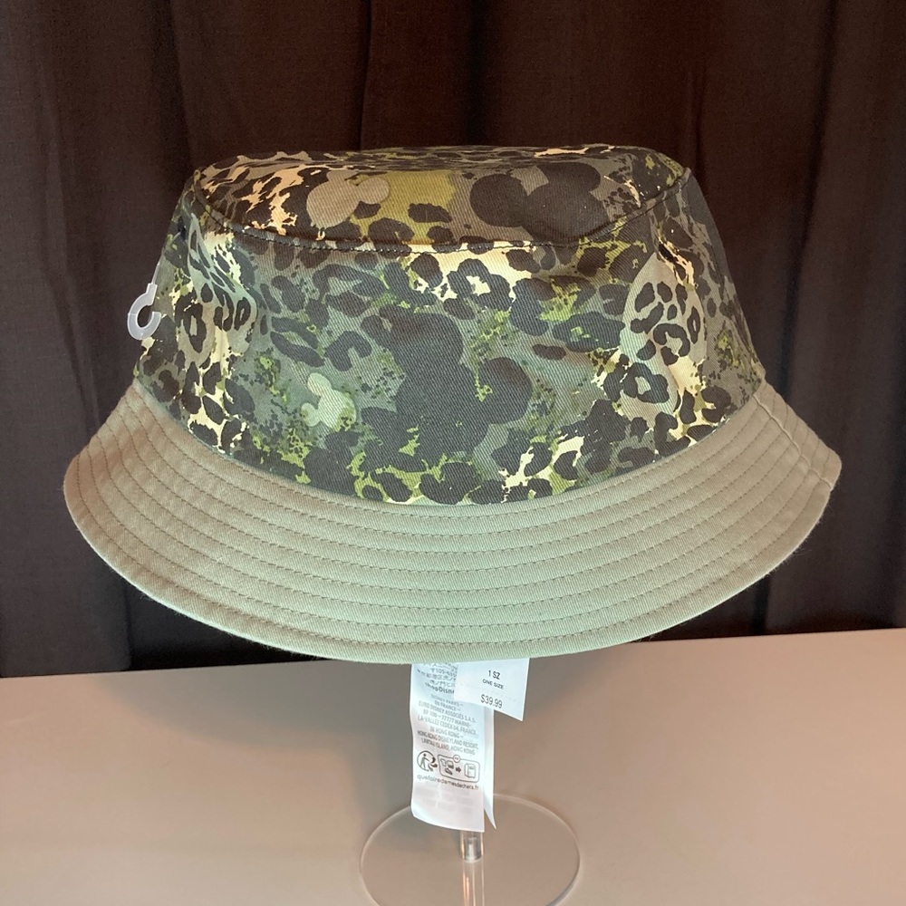 Disney Parks Mickey Animal Print Spirit Jersey Bucket Hat - Picture 3 of 10